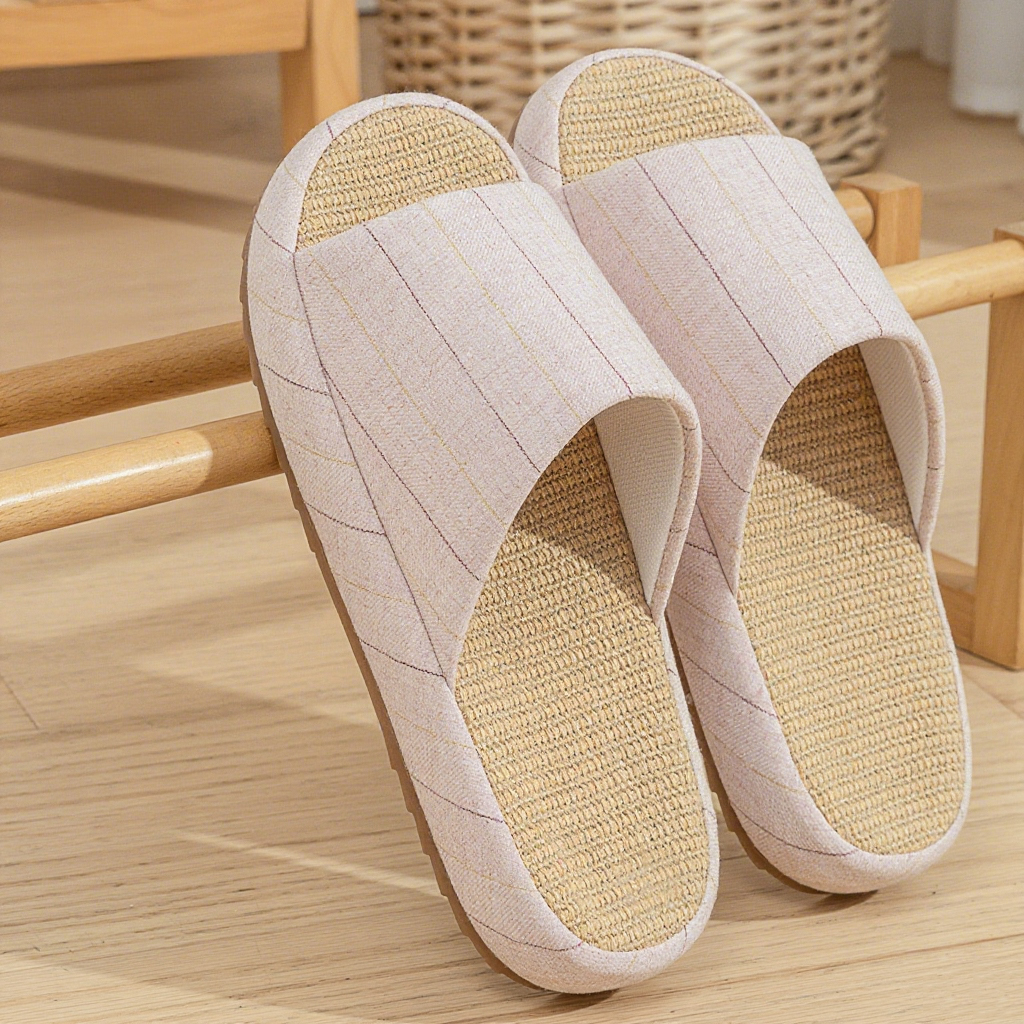 Summer Women Home Slippers Lin - مراجعة Men Shoes Style وسعره