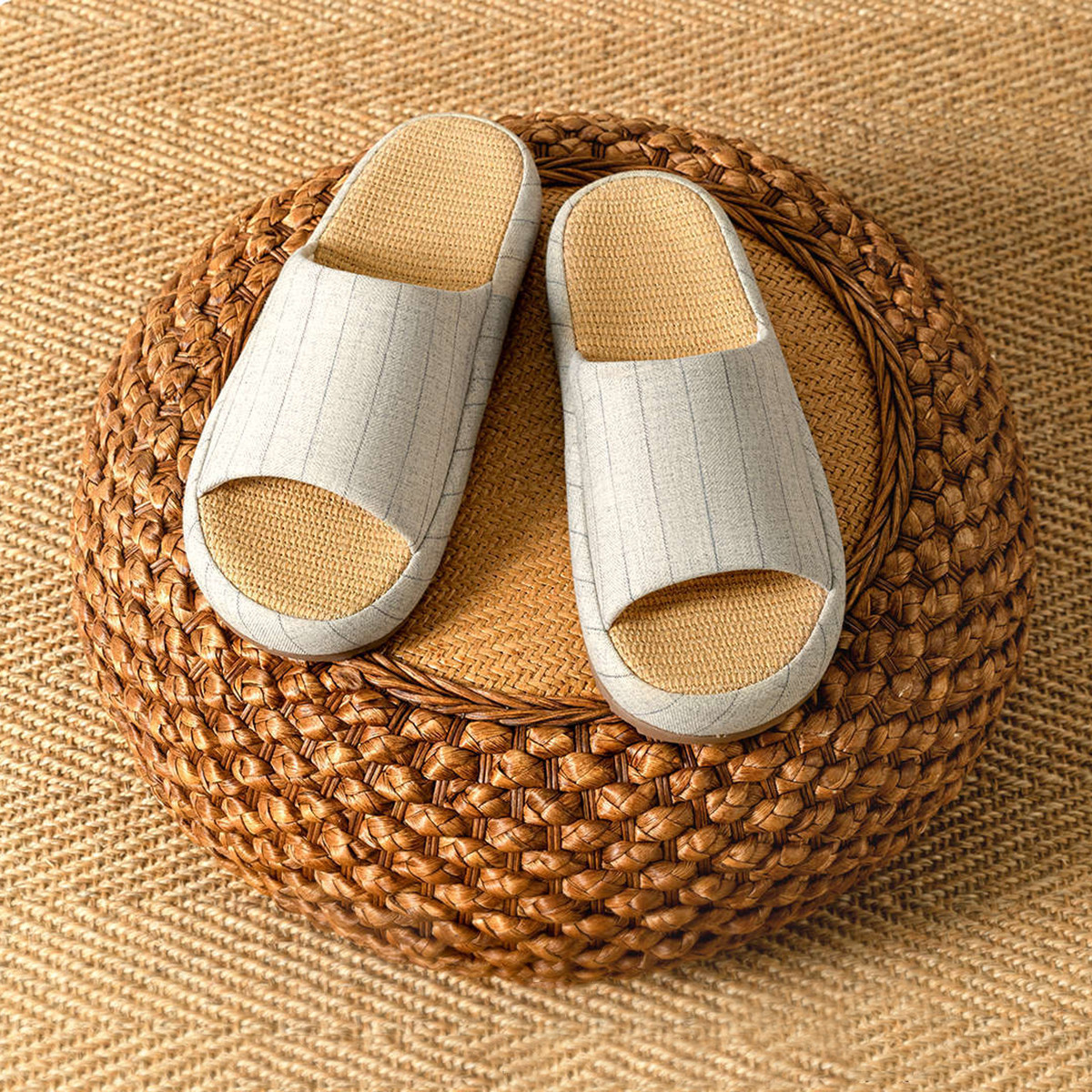 Summer Women Home Slippers Lin - مراجعة Men Shoes Style وسعره