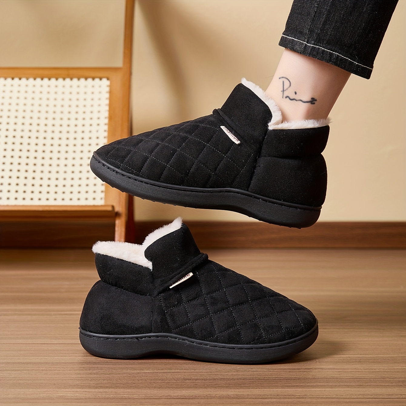 Winter Warm Plush Slippers Men - مراجعة Men Shoes Online وسعره