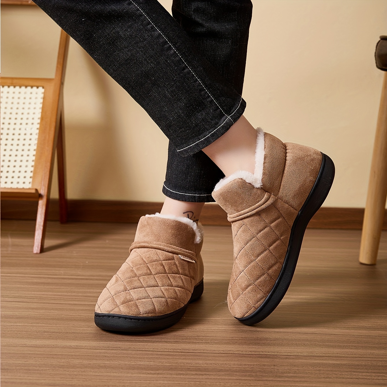 Winter Warm Plush Slippers Men - مراجعة Men Shoes Online وسعره