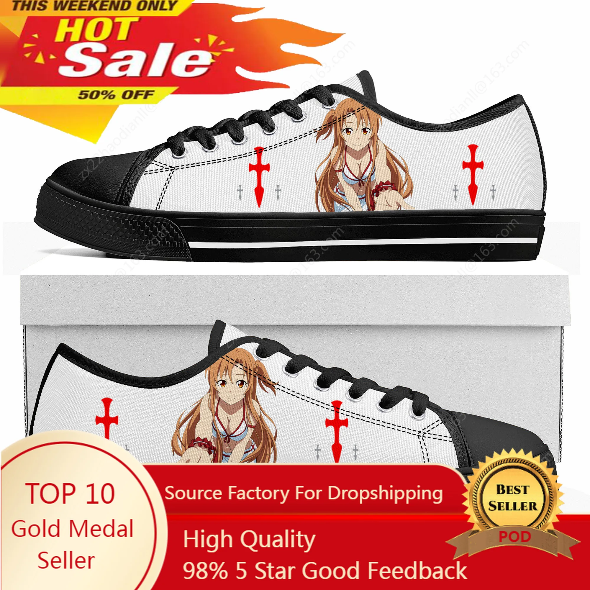 Cartoon Novel Asuna Sword Art  - مراجعة Men Shoes Online وسعره