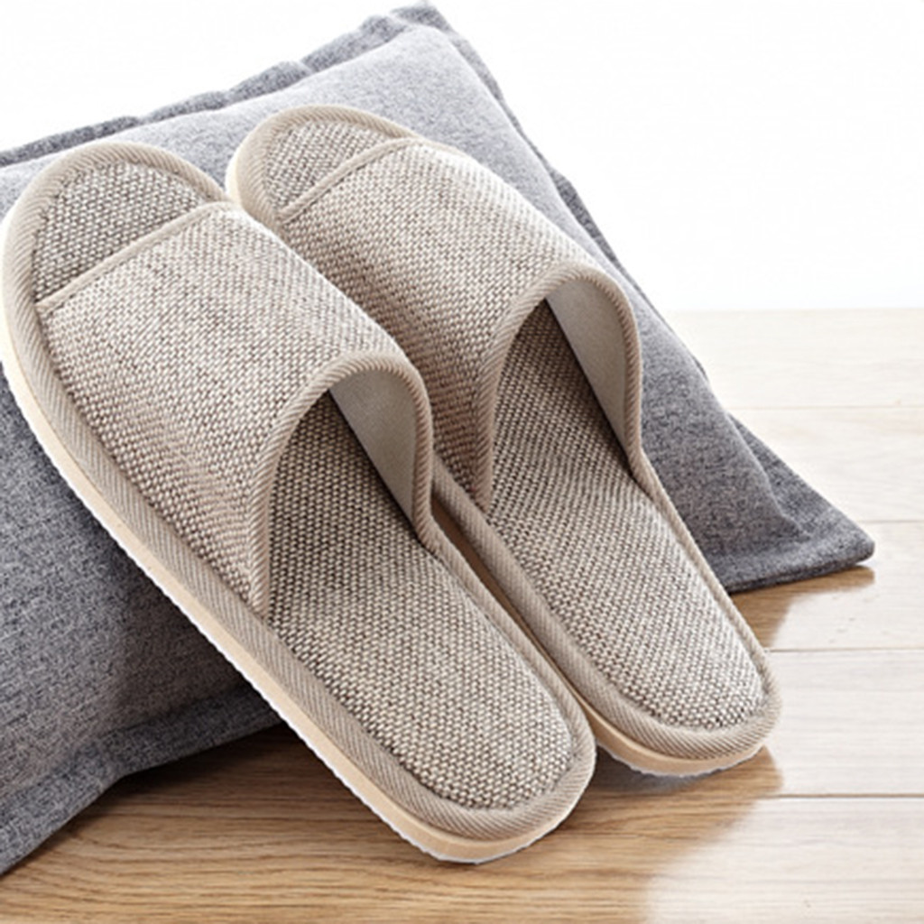 Linen Slippers For Men And Wom - مراجعة Men Shoes Style وسعره