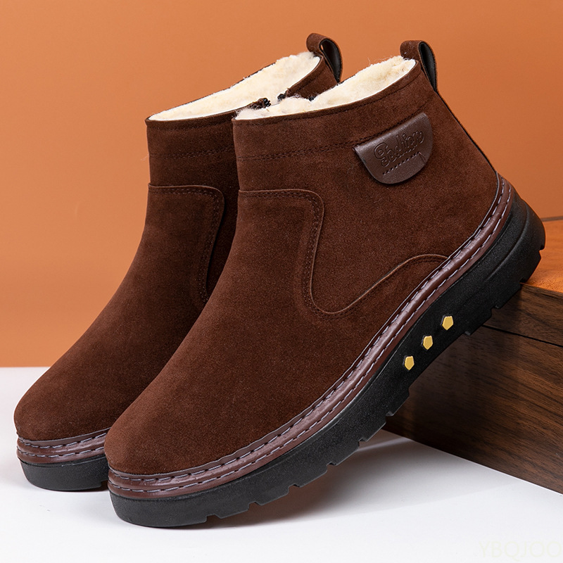Winter new high top thick snow - مراجعة Men'S Shoes With Height Increase وسعره