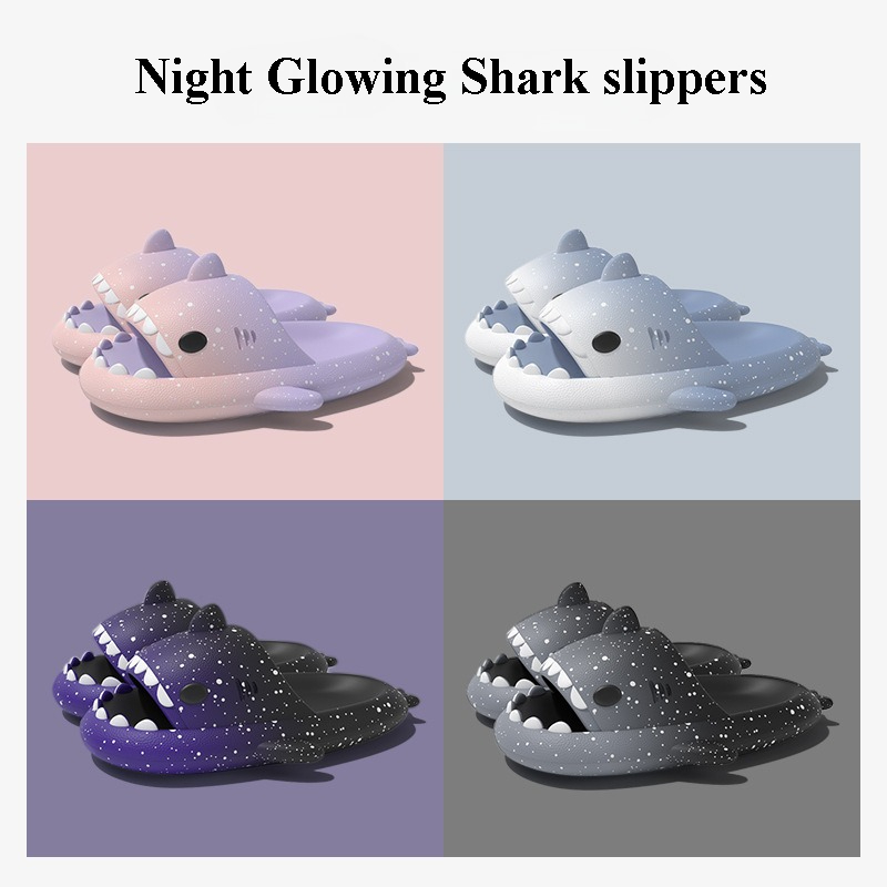 Cute Cartoon Shark Slippers Fo - مراجعة Men'S Shoes In Style وسعره