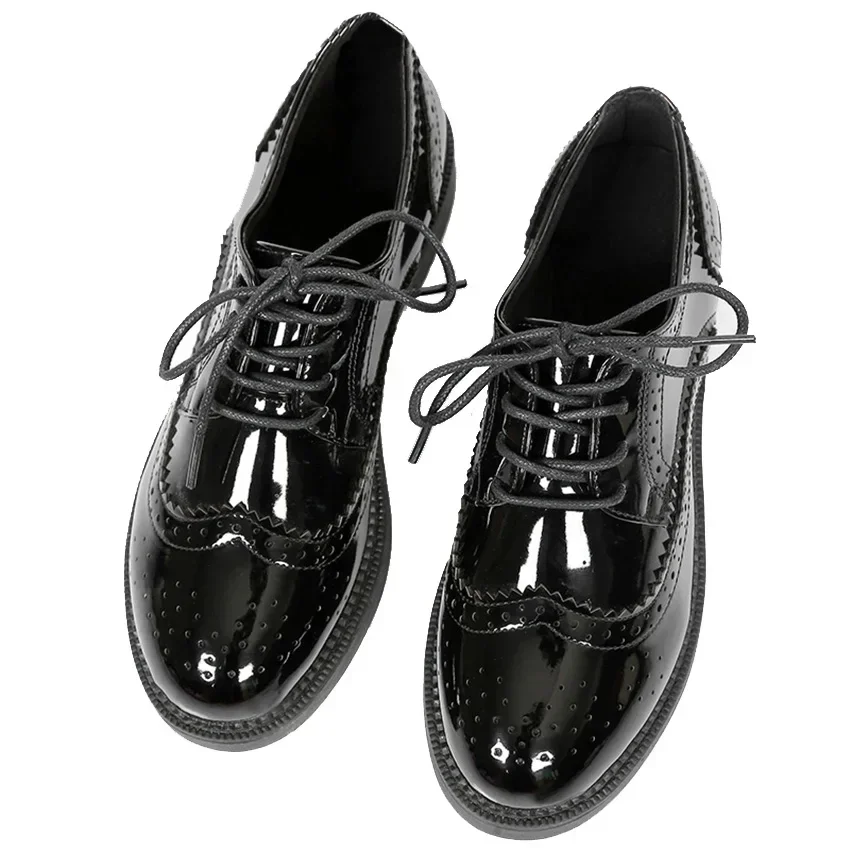 2025 Autumn Women Oxford Flats - مراجعة Oxford Brogue Leather وسعره
