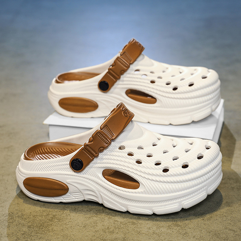Men's 5cm Thick Sole Clogs Sli - مراجعة Men'S Shoes Dress Casual وسعره