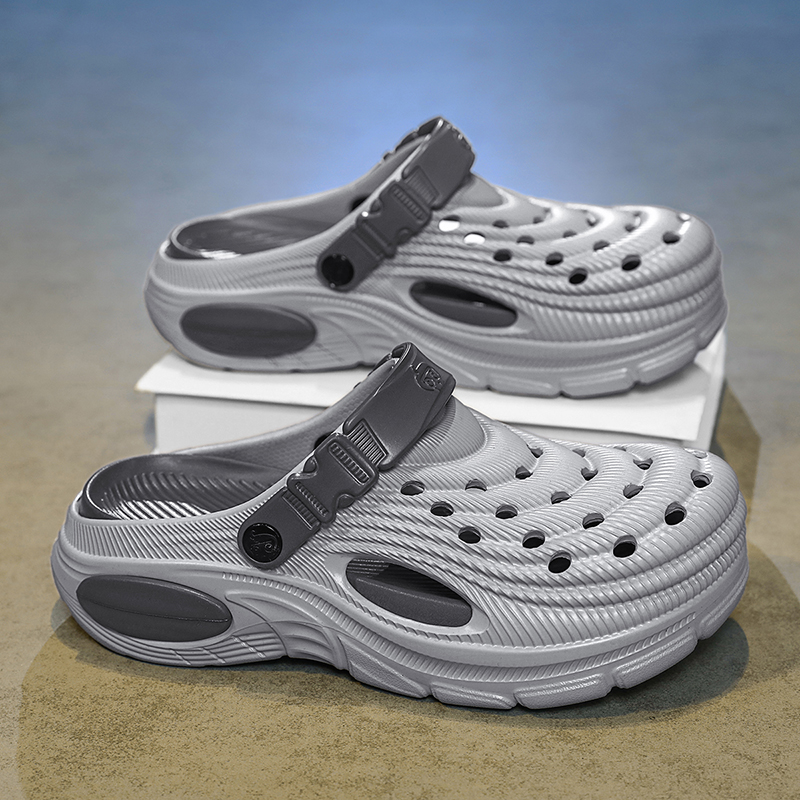 Men's 5cm Thick Sole Clogs Sli - مراجعة Men'S Shoes Dress Casual وسعره