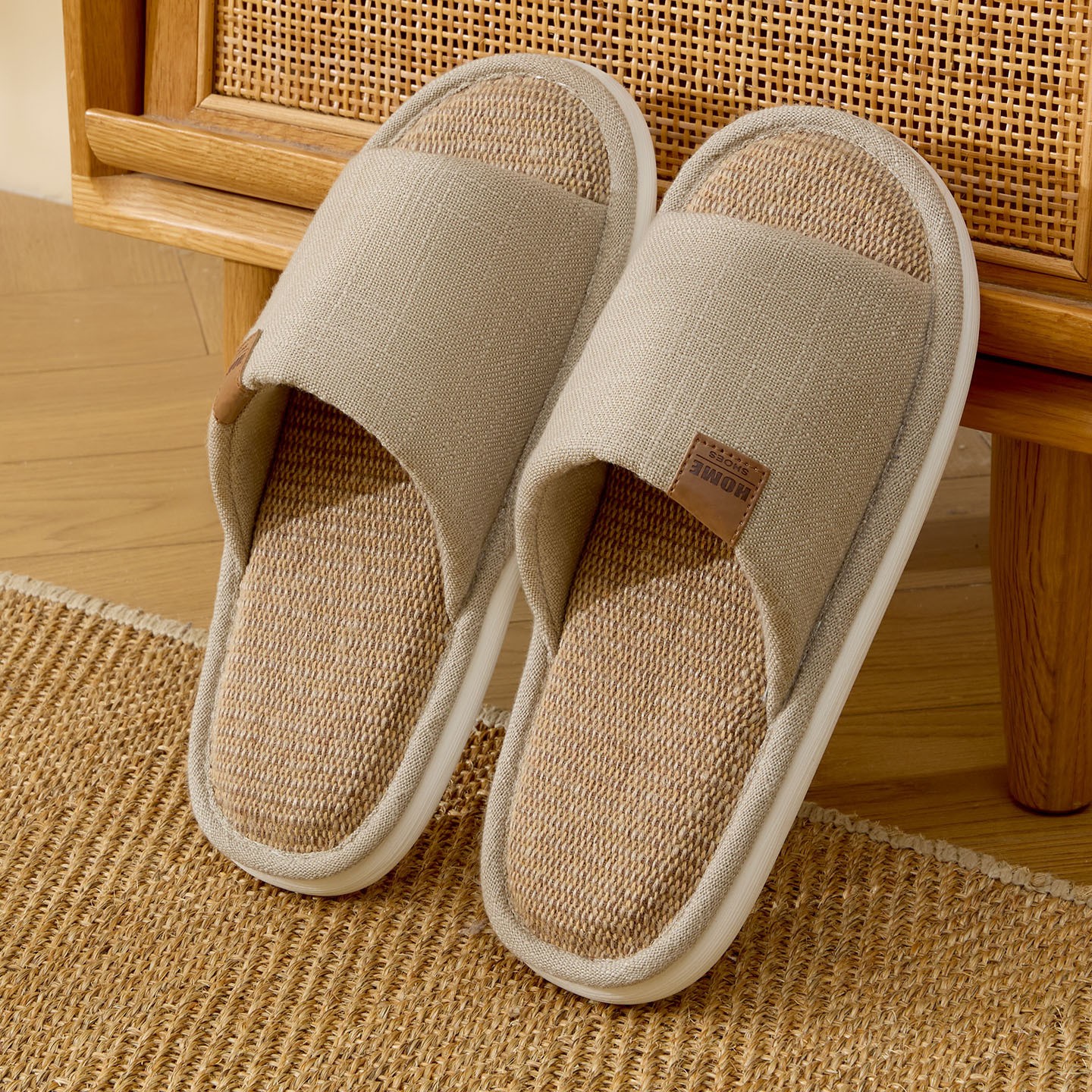 New Linen Women Slippers Comfo - مراجعة Men'S Shoes In Style وسعره