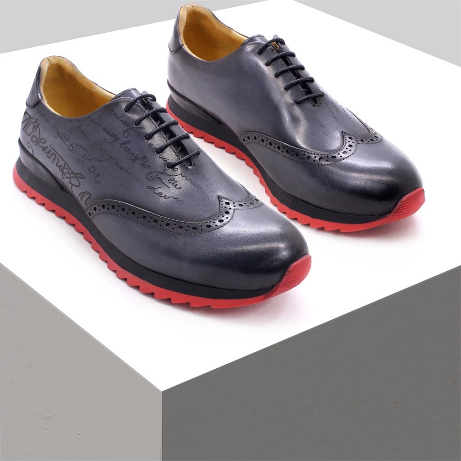 Luxury Designer Men's Oxford S - مراجعة Oxford Brogue Leather وسعره