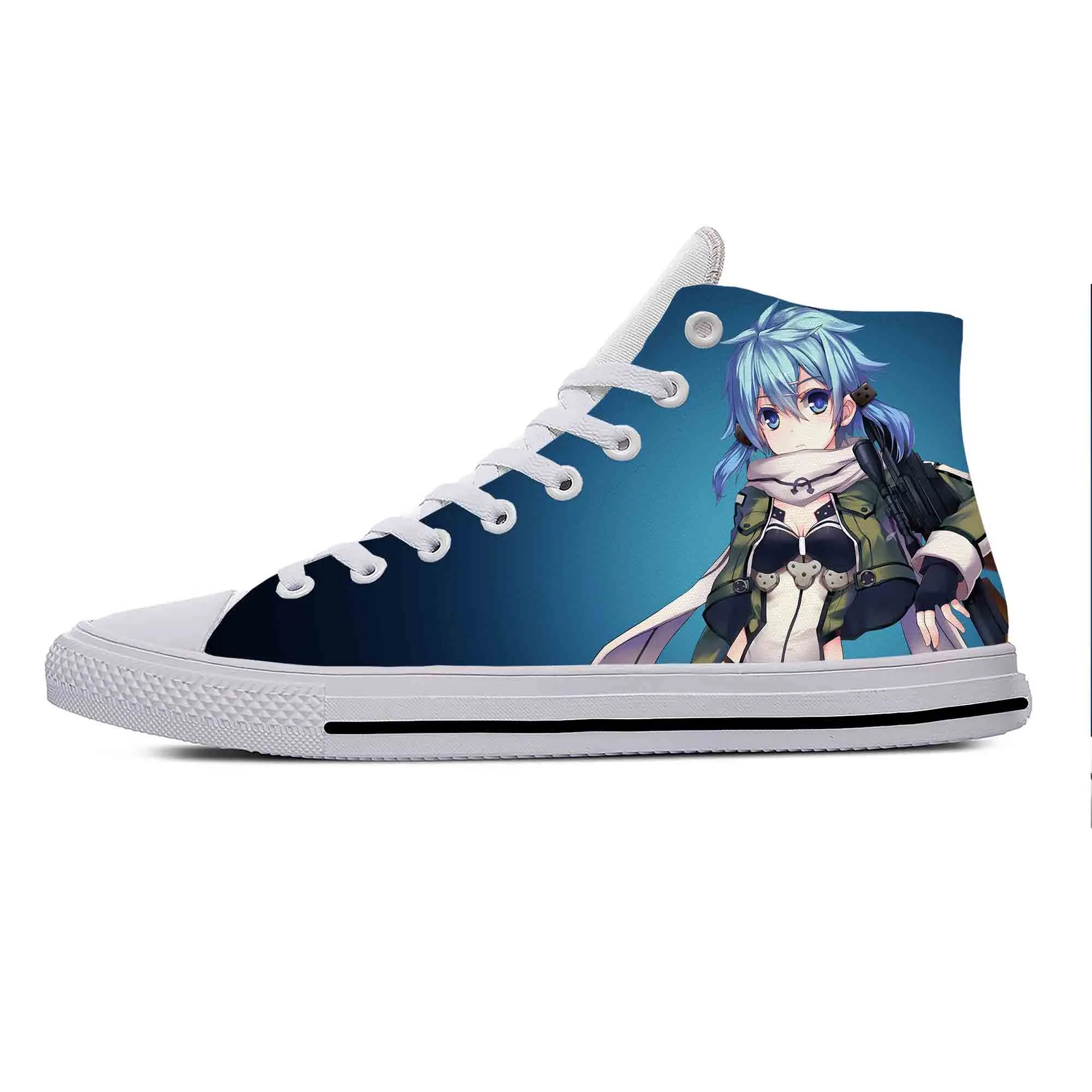 Hot Anime Cartoon Manga Sinon  - مراجعة Men Shoes Online وسعره