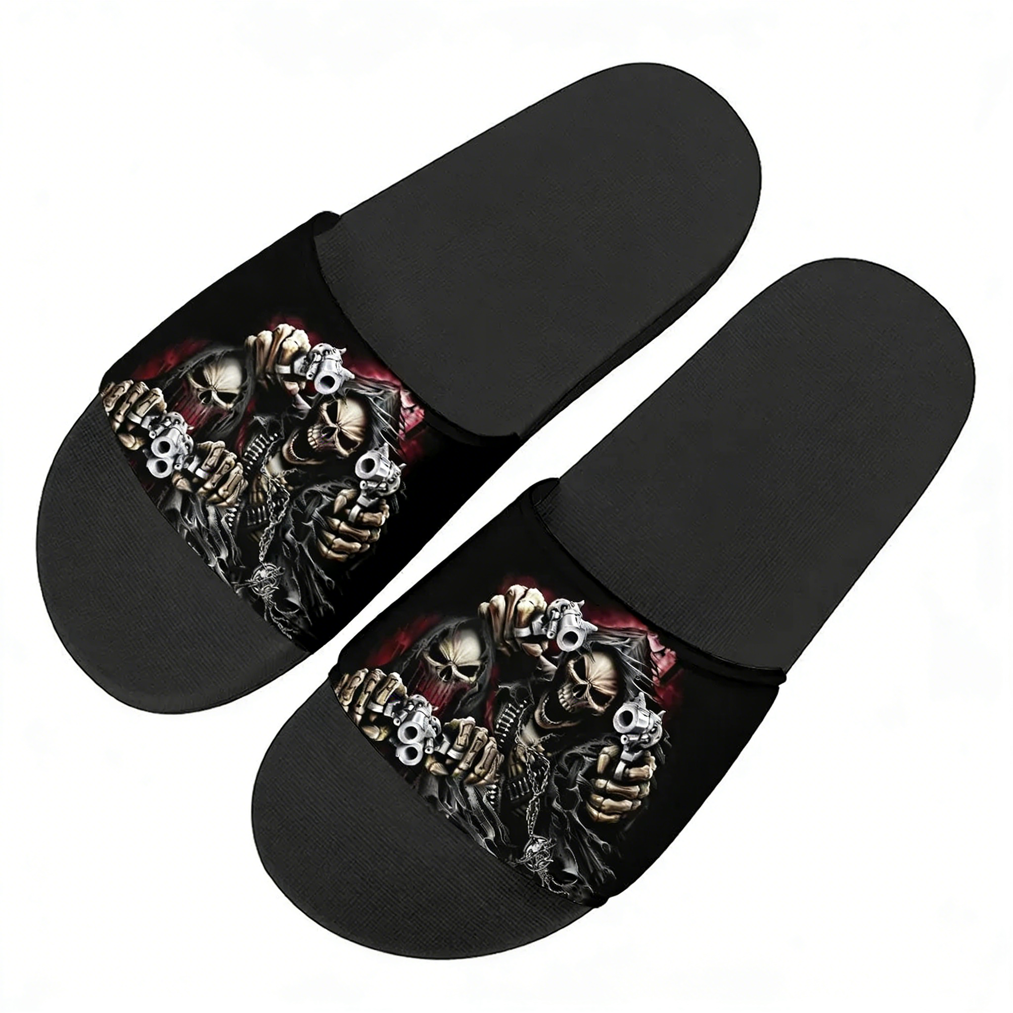 Crazy Skeleton Slippers Home W - مراجعة Men'S Shoes In Style وسعره