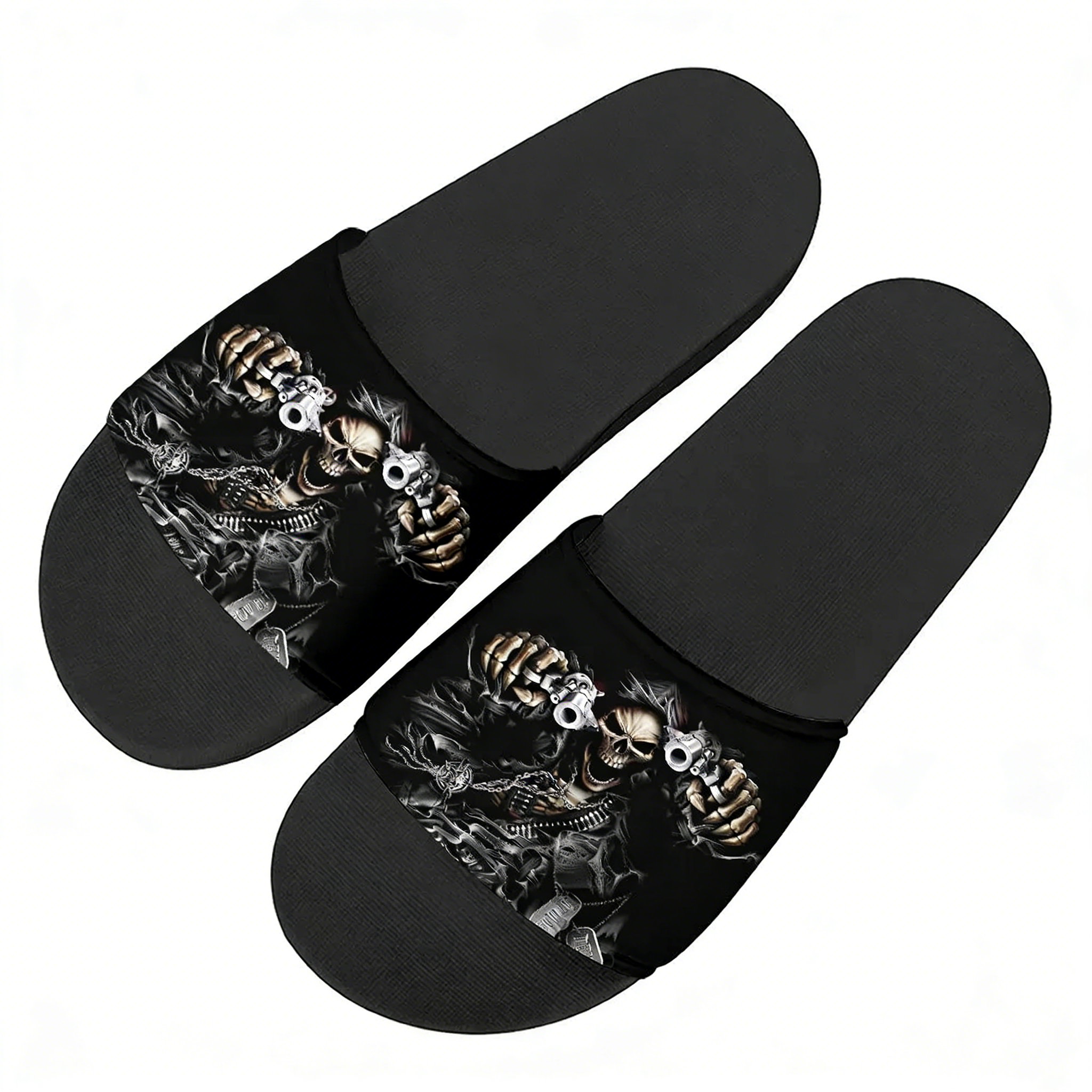 Crazy Skeleton Slippers Home W - مراجعة Men'S Shoes In Style وسعره