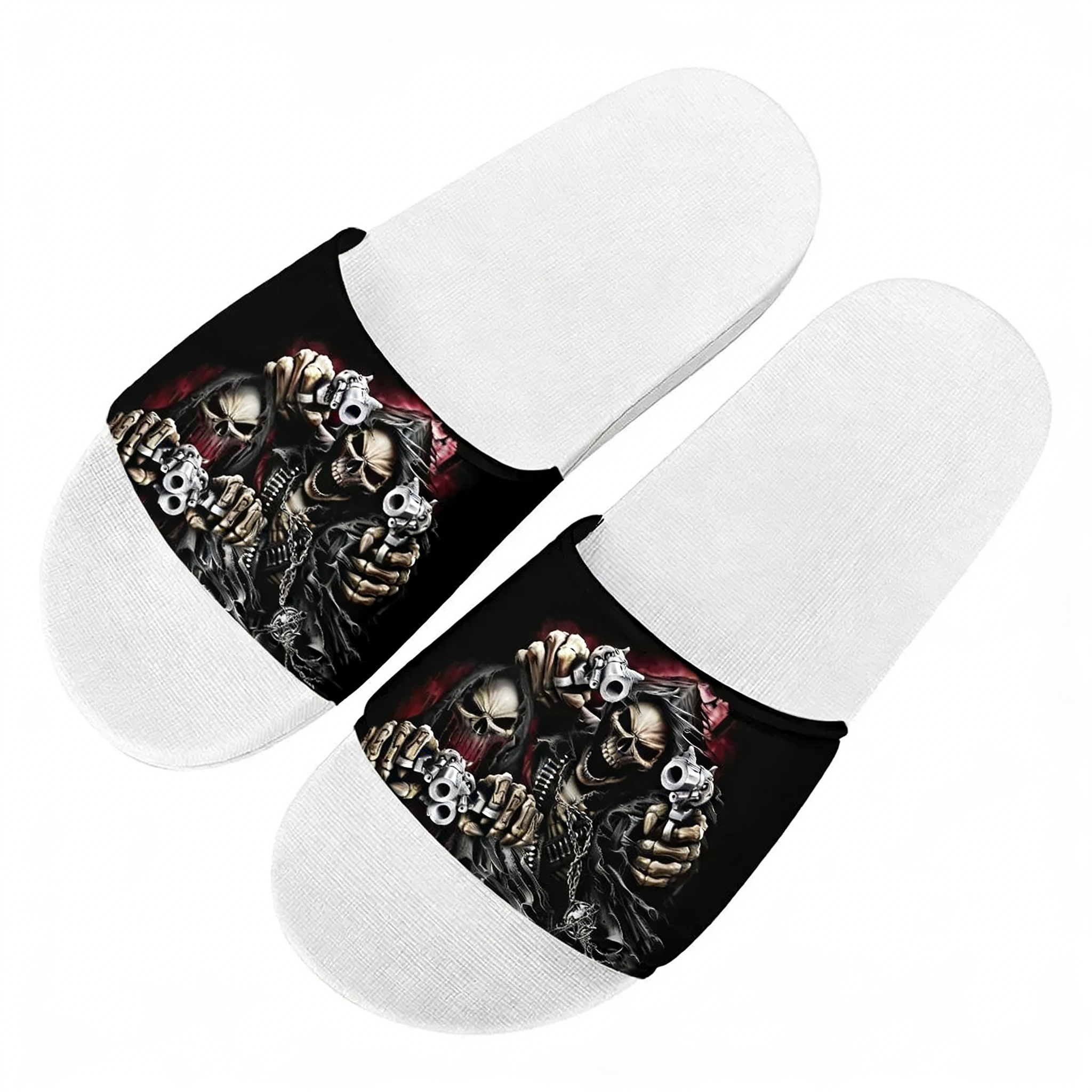 Crazy Skeleton Slippers Home W - مراجعة Men'S Shoes In Style وسعره