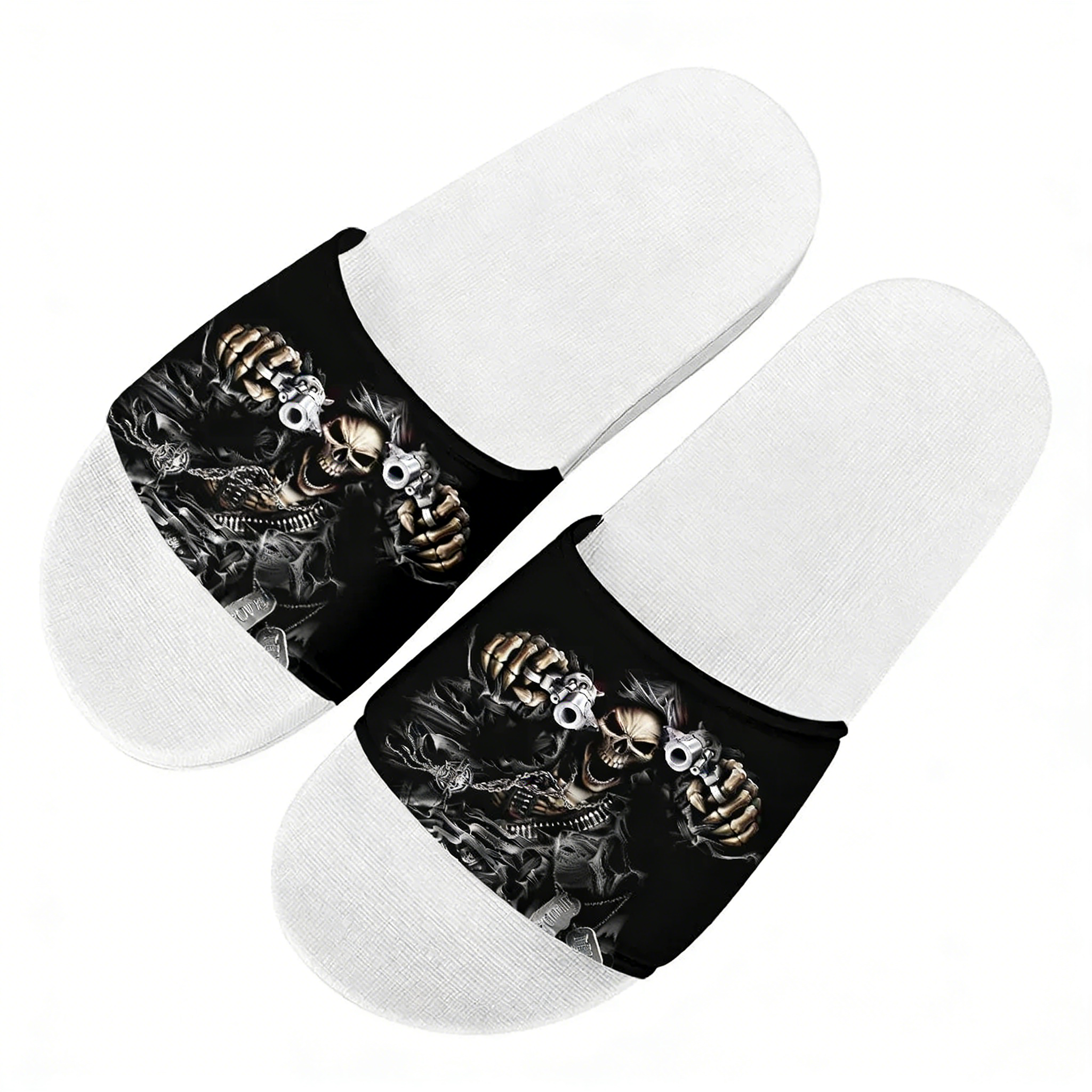 Crazy Skeleton Slippers Home W - مراجعة Men'S Shoes In Style وسعره