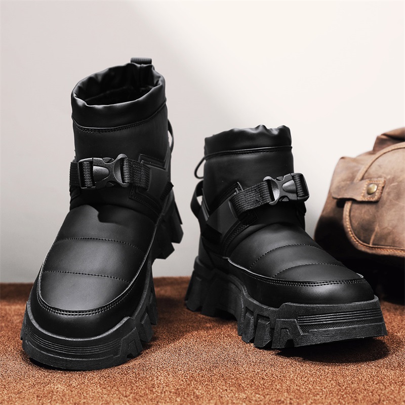 Men's Winter Thick Warm Snow B - مراجعة Men Shoes Online وسعره