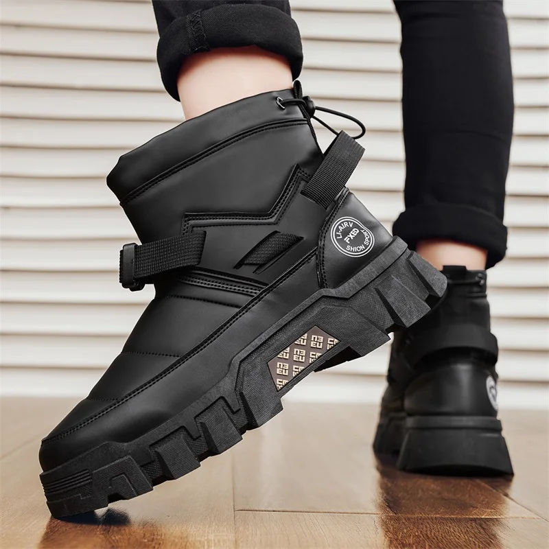 Men's Winter Thick Warm Snow B - مراجعة Men Shoes Online وسعره