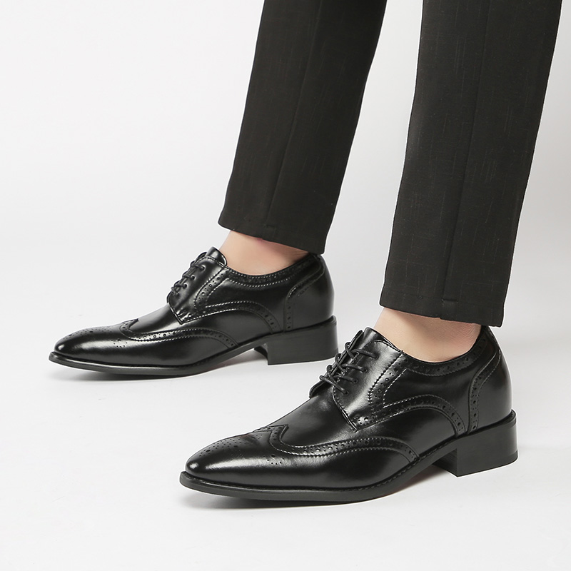 High Quality Genuine Leather B - مراجعة Oxford Brogue Leather وسعره