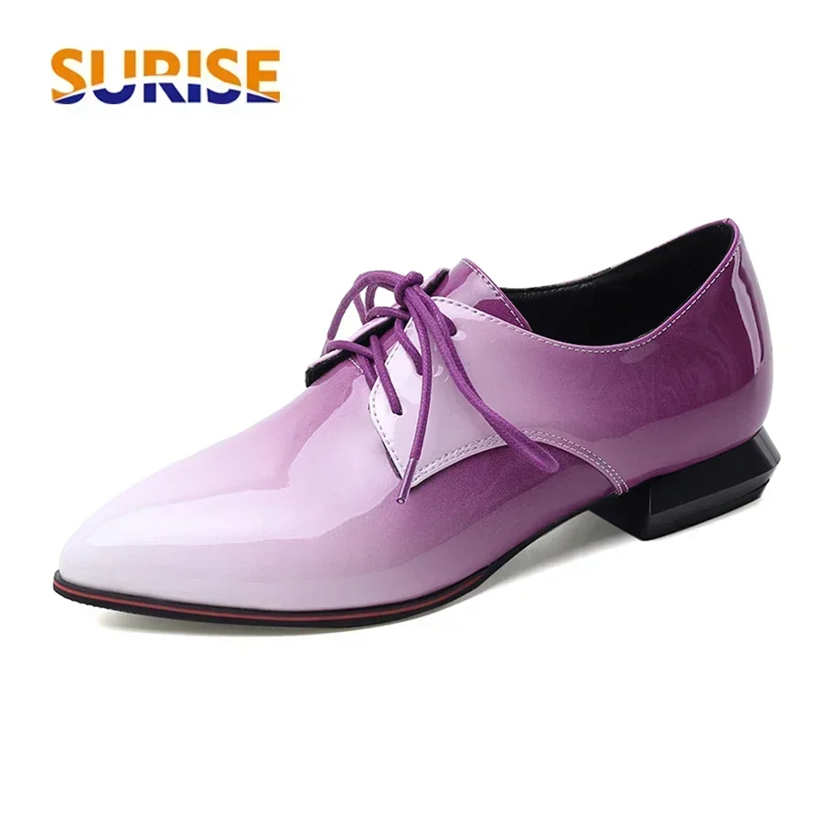 British Women Oxfords Gradient - مراجعة Oxford Brogue Leather وسعره