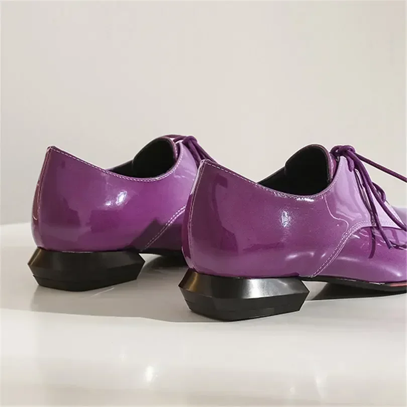 British Women Oxfords Gradient - مراجعة Oxford Brogue Leather وسعره