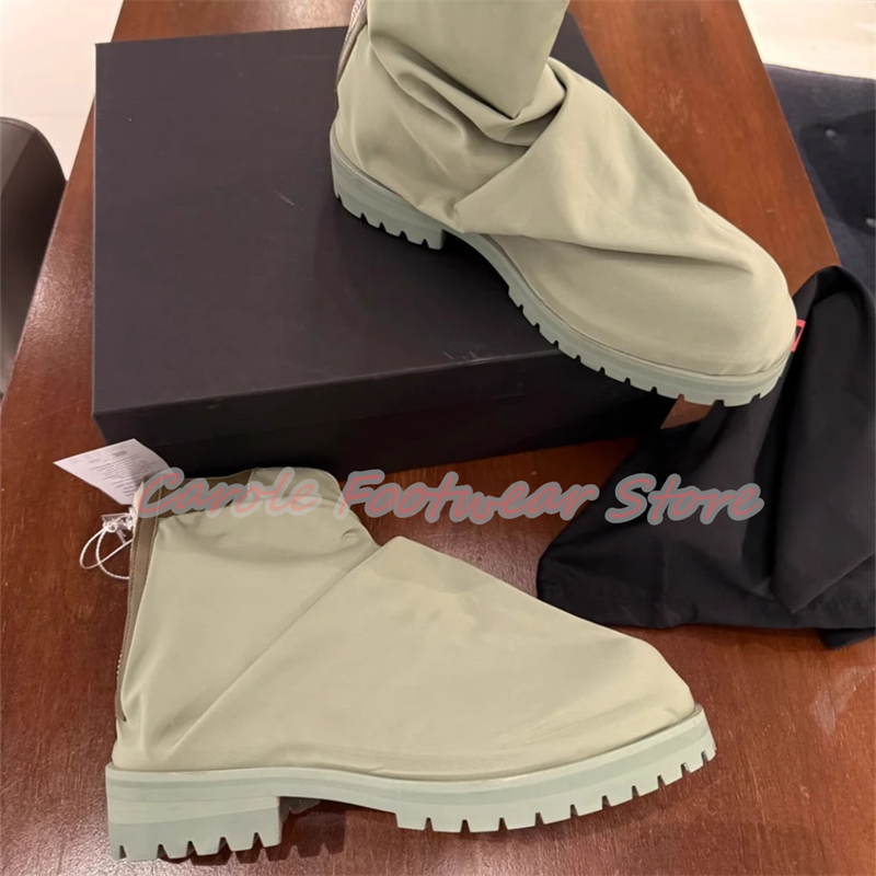 Pleated Nylon Cloth High Top M - مراجعة Men'S Shoes With Height Increase وسعره