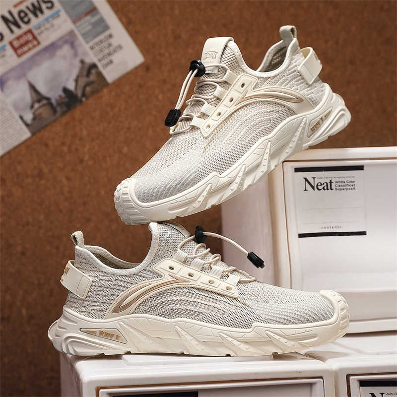PU Leather Thick Heeled Green  - مراجعة Men Shoes Trainers وسعره