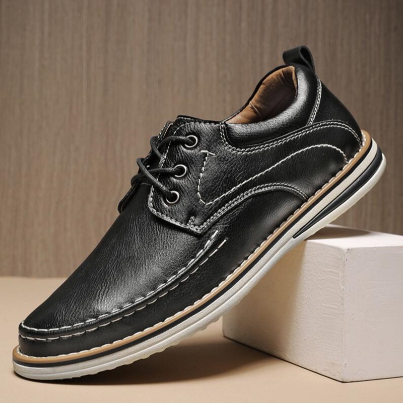 Genuine Leather Men Dress Shoe - مراجعة Oxford Brogue Leather وسعره
