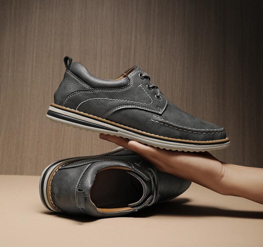 Genuine Leather Men Dress Shoe - مراجعة Oxford Brogue Leather وسعره