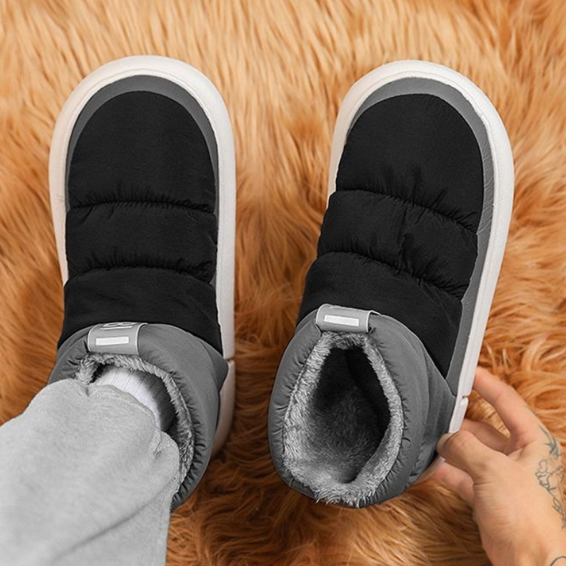 Men's Winter Snow Boots Fleece - مراجعة Men Shoes Online وسعره