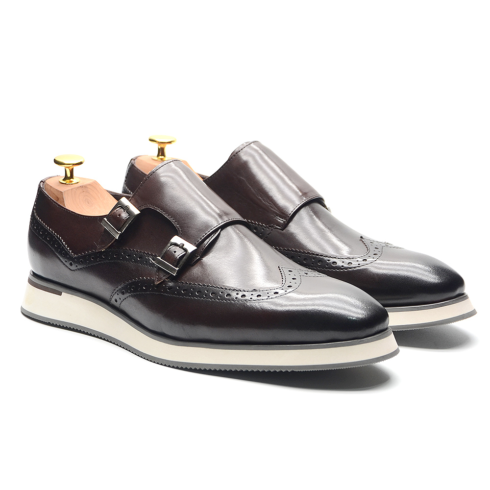 European Luxury Mens Sneakers  - مراجعة Oxford Brogue Leather وسعره
