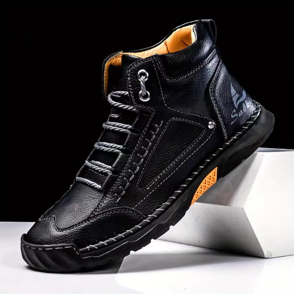 Men's Hand-stitched Boots Plus - مراجعة Men'S Shoes Dress Casual وسعره