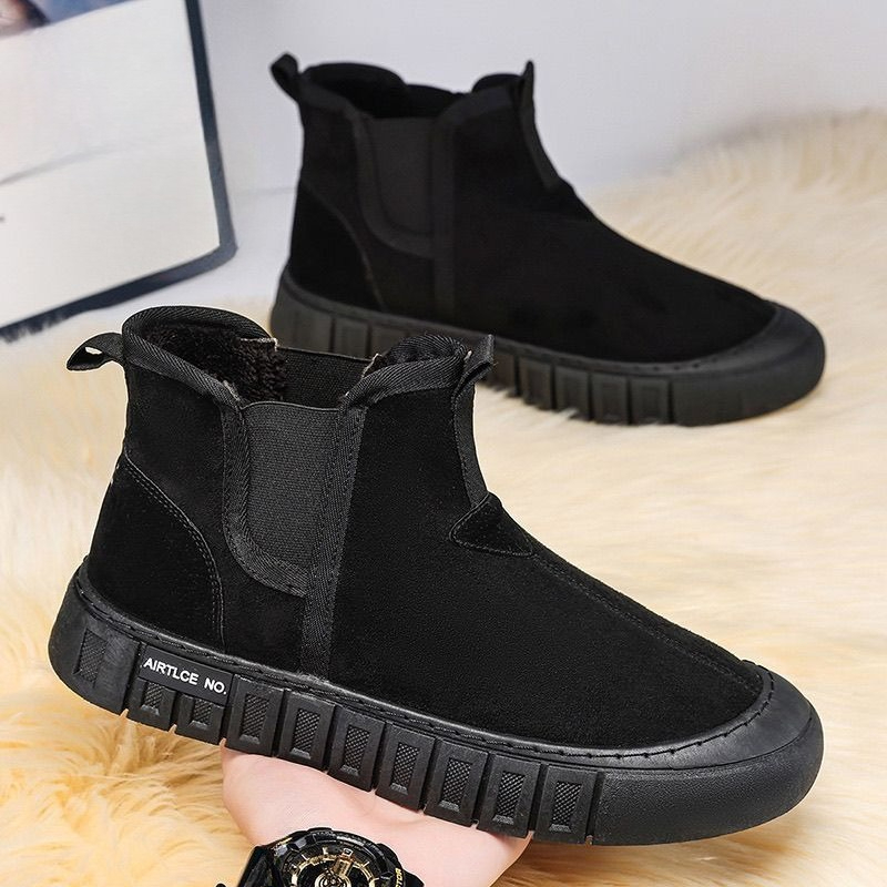 ​Men's Snowy Winter Warm Mid C - مراجعة Men Shoes Online وسعره