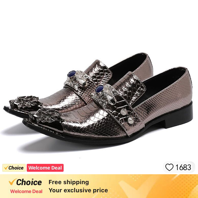 Men's Shoes Italian Style Poin - مراجعة Oxford Brogue Leather وسعره