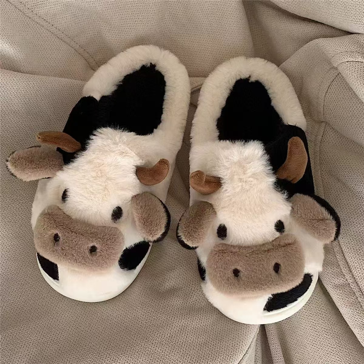 Slippers For Women,Cow Slipper - مراجعة Men Shoes Style وسعره