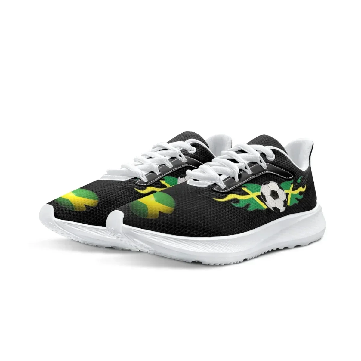 Brazil Flag Art Design Soccer  - مراجعة Men Shoes Trainers وسعره