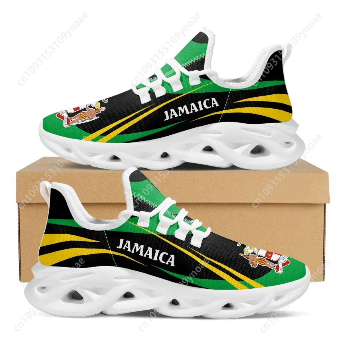 Jamaica Flag Shoes for Men 202 - مراجعة Men Shoes Trainers وسعره