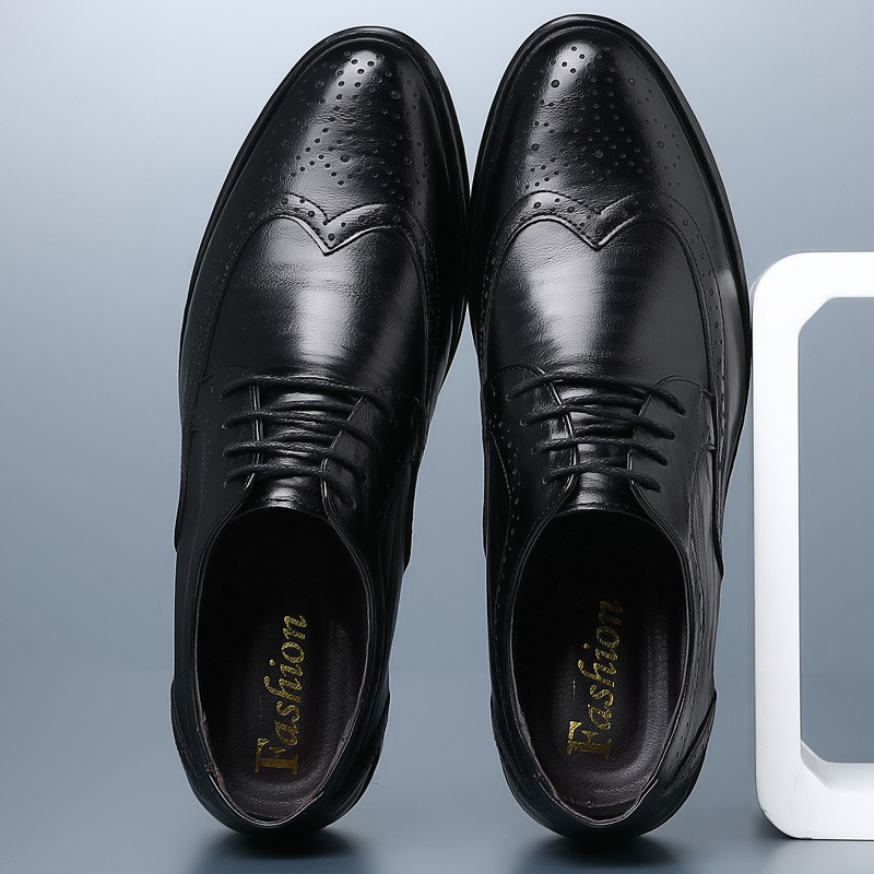 Handcrafted Mens Oxford Shoes  - مراجعة Oxford Brogue Leather وسعره