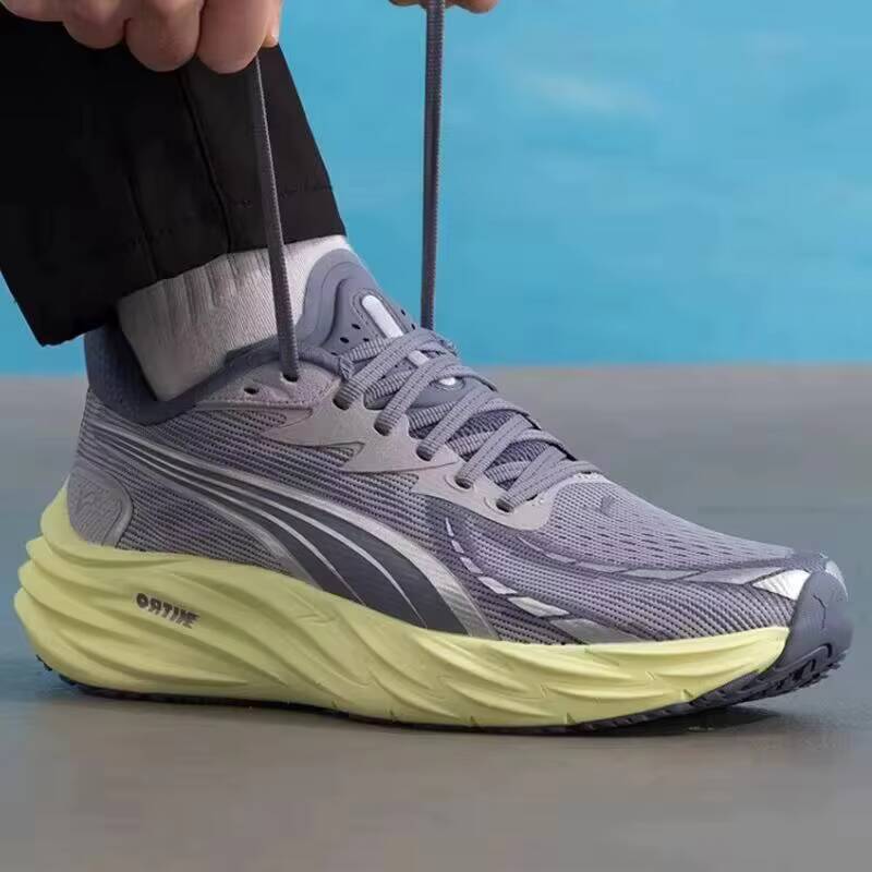 Men Puma 311140-19 Purple Lime - مراجعة Men'S Shoes Puma Sneakers وسعره