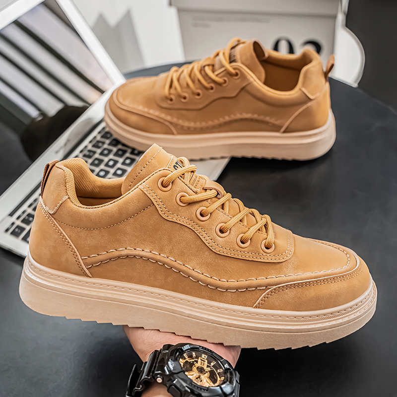 Ecoleather Brown Men's Size 46 - مراجعة Men Shoes Trainers وسعره