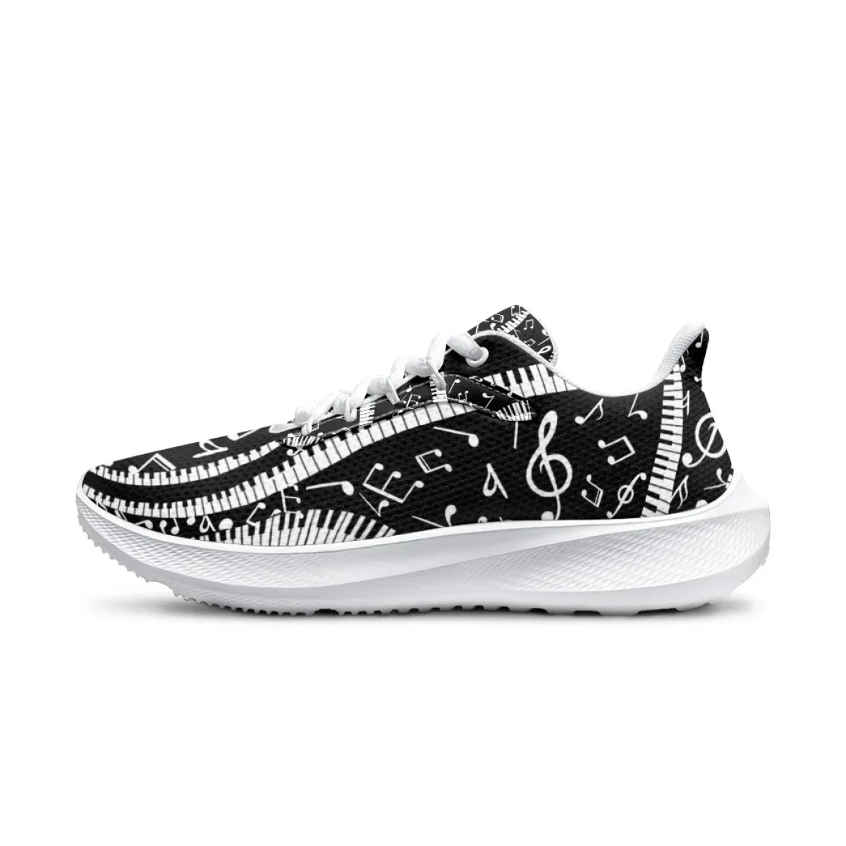 Hot Piano Keys Musical Notatio - مراجعة Men Shoes Trainers وسعره