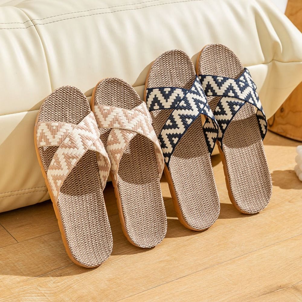 Fashion Ethnic Style Linen Cro - مراجعة Men'S Shoes In Style وسعره